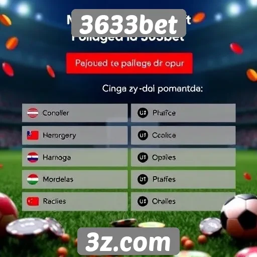 Métodos de pagamento aceitos no 3633bet