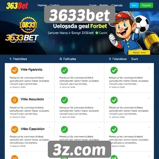 Opções de pagamento e segurança na 3633bet