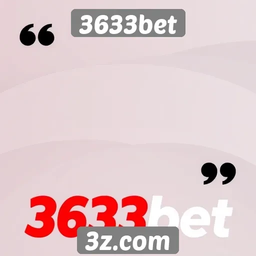 Avaliações de usuários sobre o 3633bet